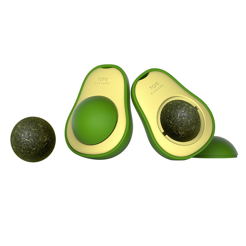 Avocado Cat 360 Rotating Ball