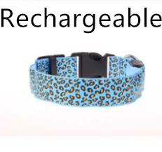 LED Leopard Pet Collar